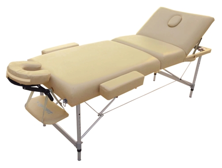 Складной массажный стол Optifit Luxury MT-55 бежевый Складной массажный стол Optifit Luxury MT-55 бежевый