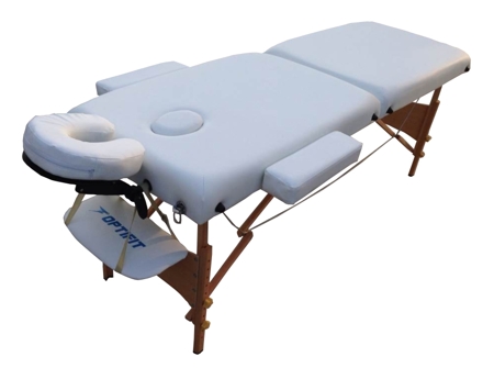 Складной массажный стол Optifit Belleza MT-25 белый Складной массажный стол Optifit Belleza MT-25 белый
