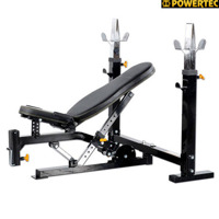 Силовая скамья со стойками Powertec WB-OB15