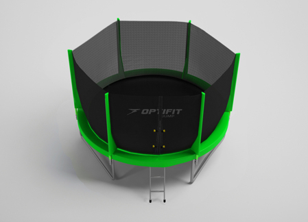 Батут OPTIFIT JUMP 6FT зеленый Батут OPTIFIT JUMP 6FT зеленый