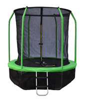 Батут YARTON 8FT 2,44 м зеленый