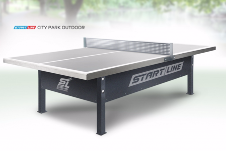 Теннисный стол City Park Outdoor - антивандальный Теннисный стол City Park Outdoor - антивандальный