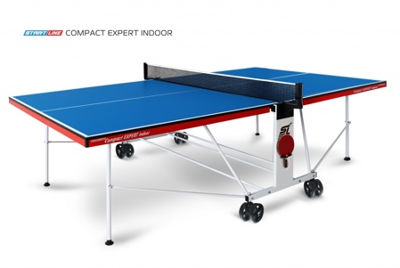 Теннисный стол Compact Expert Indoor Синий Теннисный стол Compact Expert Indoor Синий