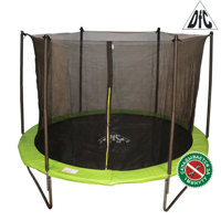 Батут DFC JUMP 10ft складной apple green