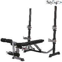 Скамья силовая со стойками Body Craft F609