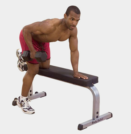Горизонтальная скамья Body Solid GFB-350 Горизонтальная скамья Body Solid GFB-350