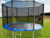 Батут Trampoline Fitness 10 диаметр 3 м с сеткой