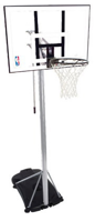 Баскетбольная стойка 59476CN Spalding Silver 42"