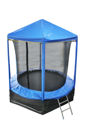 Батут OPTIFIT Like Blue 12ft 3,66 м с крышей Батут OPTIFIT Like Blue 12ft 3,66 м с крышей