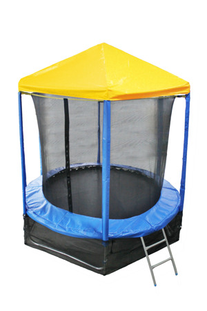 Батут OPTIFIT Like Blue 16ft 4,88 м с крышей Батут OPTIFIT Like Blue 16ft 4,88 м с крышей
