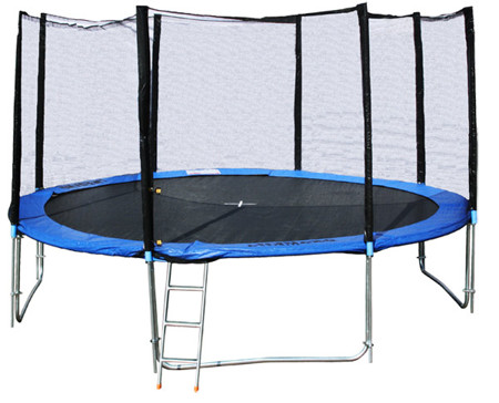 БАТУТ DFC TRAMPOLINE FITNESS С СЕТКОЙ 14FT БАТУТ DFC TRAMPOLINE FITNESS С СЕТКОЙ 14FT