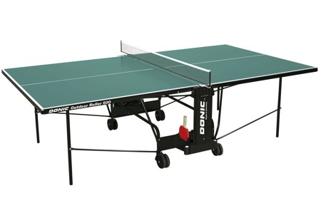 Всепогодный Теннисный стол Donic Outdoor Roller 600 зеленый Всепогодный Теннисный стол Donic Outdoor Roller 600 зеленый