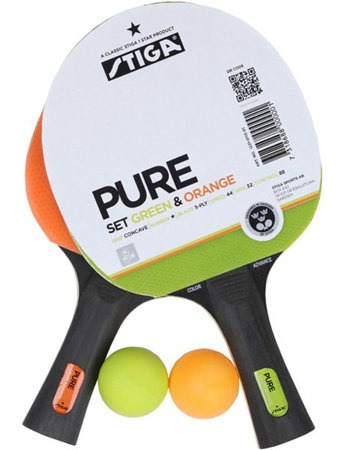 Набор Stiga Pure Set Green & Orange Набор Stiga Pure Set Green & Orange